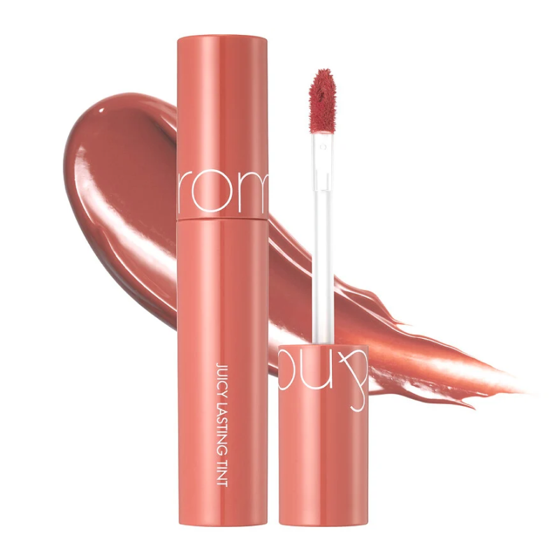 Глянцевый тинт для губ rom&nd Juicy Lasting Tint 10 Nudy Peanut
