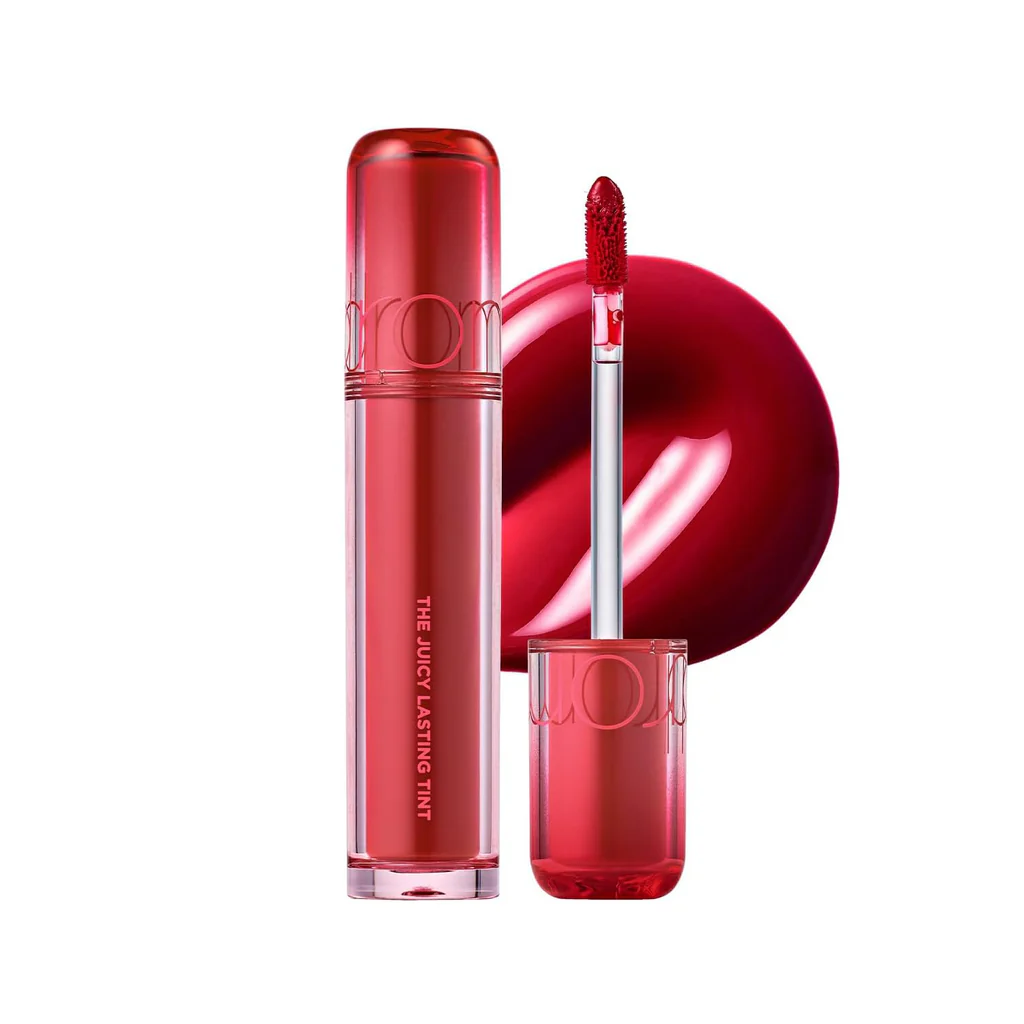 Глянцевый тинт для губ Rom&nd Juicy Lasting Tint 07 CHERRY BOMB