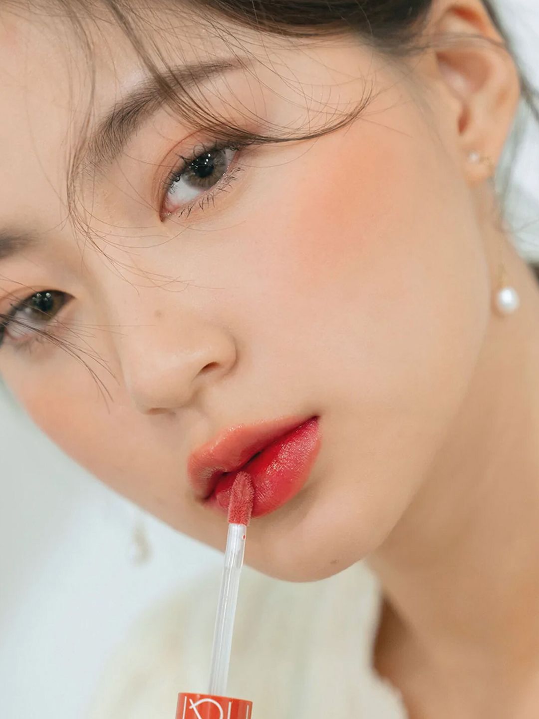 Глянцевый тинт для губ Rom&nd Juicy Lasting Tint 07 CHERRY BOMB