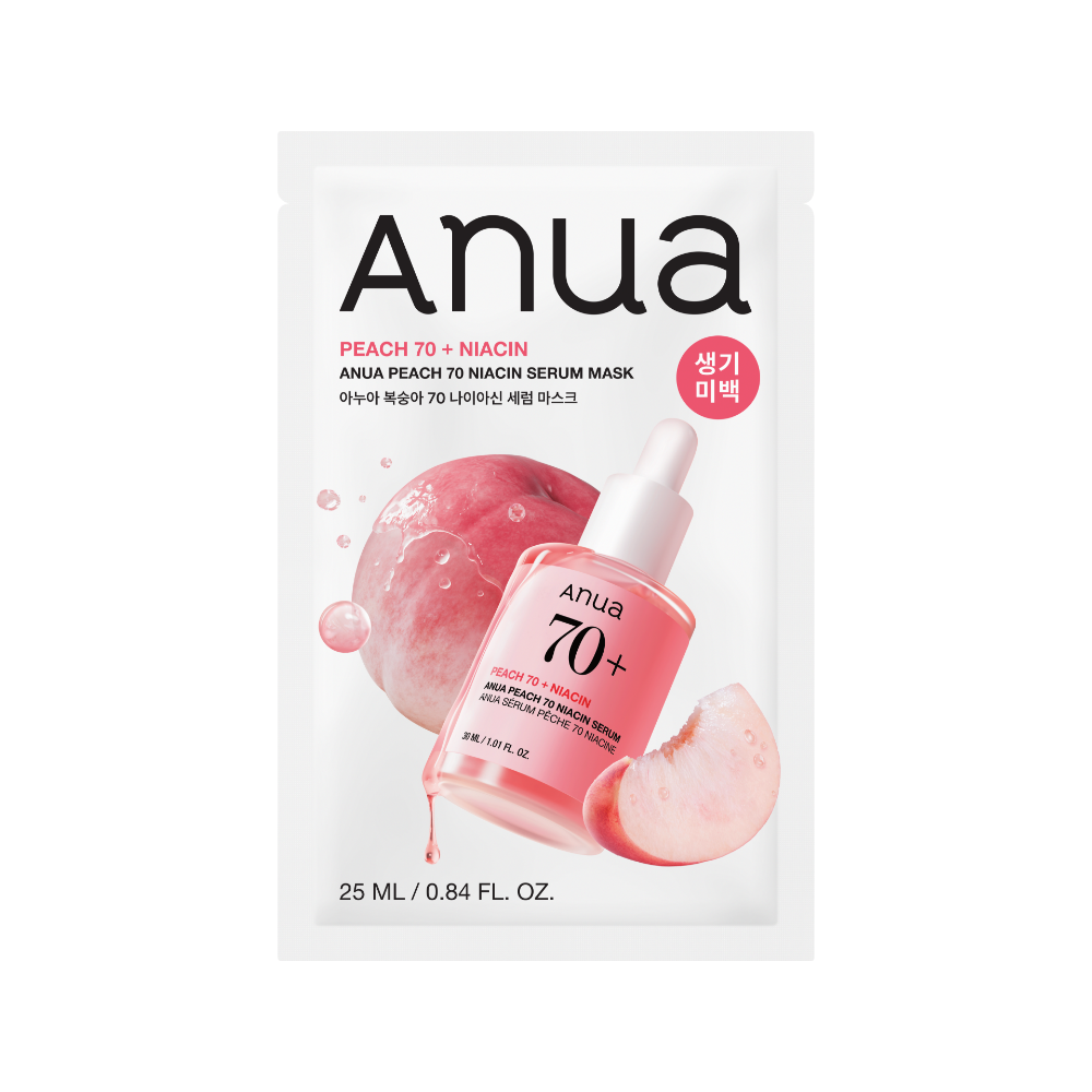 Тканевая маска ANUA PEACH 70+ NIACIN SERUM MASK