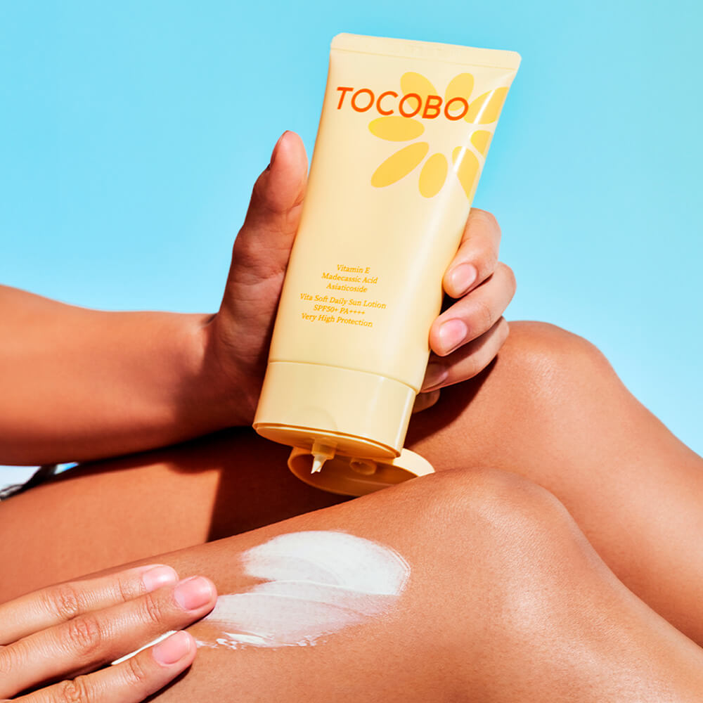 Солнцезащитный крем для лица и тела Tocobo Vita Soft Daily Sun Lotion SPF50+ PA++++
