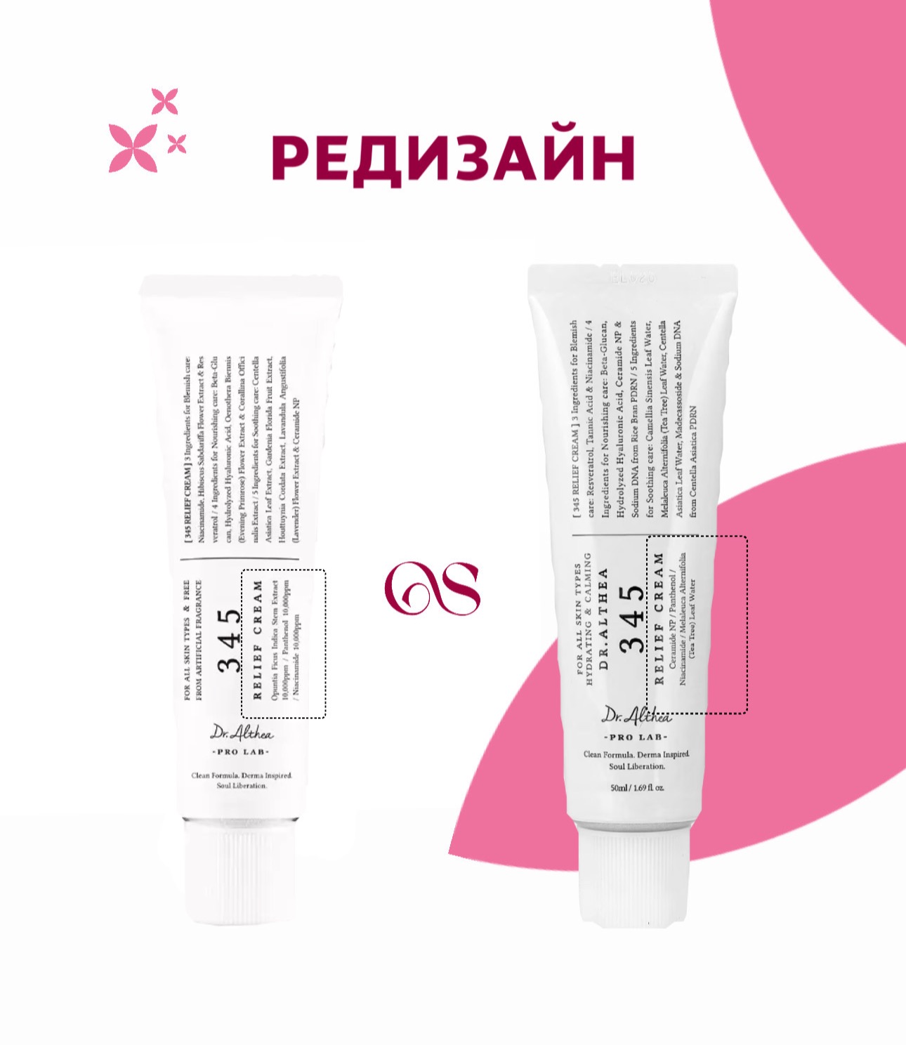 Успокаивающий крем с ресвератролом Dr. Althea 345 Relief Cream