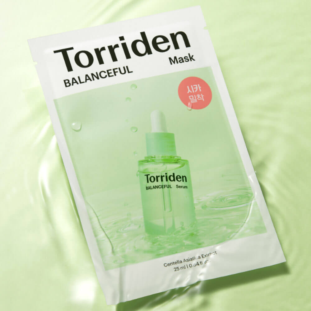 Липосомальная тканевая маска с CICA-комплексом Torriden Balanceful Cica Mask
