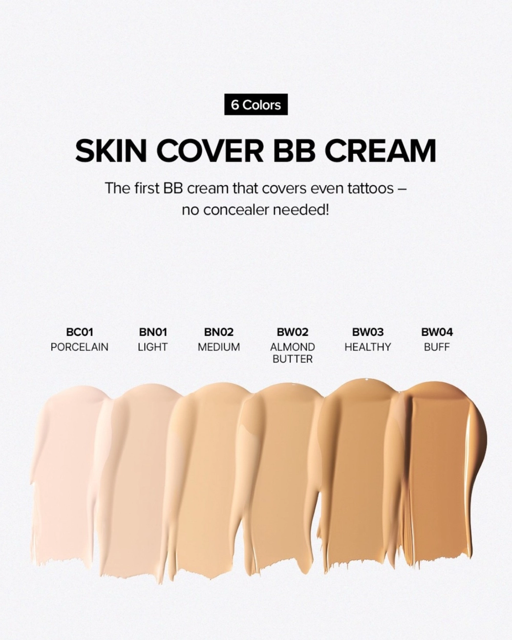 Стойкий увлажняющий BB-крем TFIT Skin Cover BB Cream SPF50+ PA++++  BW02 ALMOND BUTTER