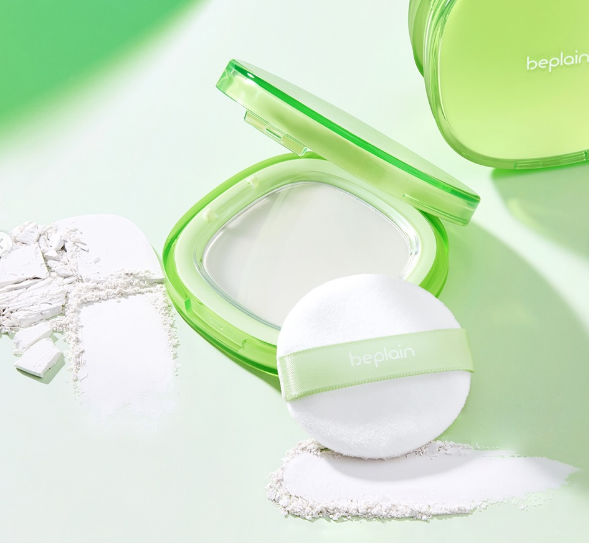 Компактная пудра BEPLAIN Mung Bean Cotton Fit Powder [SPF30/PA+++]