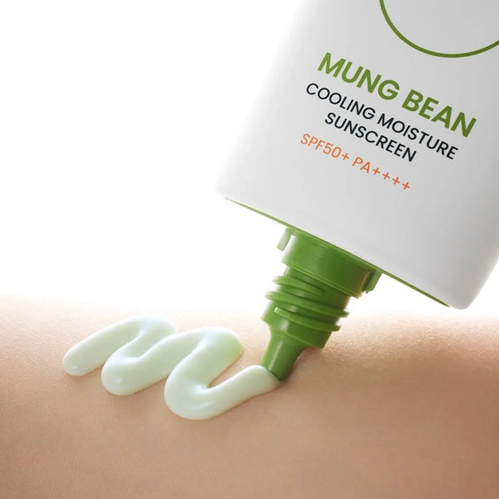 Охлаждающий и увлажняющий солнцезащитный крем BEPLAIN MUNG BEAN COOLING MOISTURE SUNSCREEN