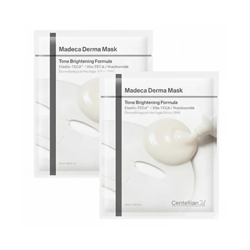 Маска Centellian24 Madeca Derma Mask Tone Brightening Formula 