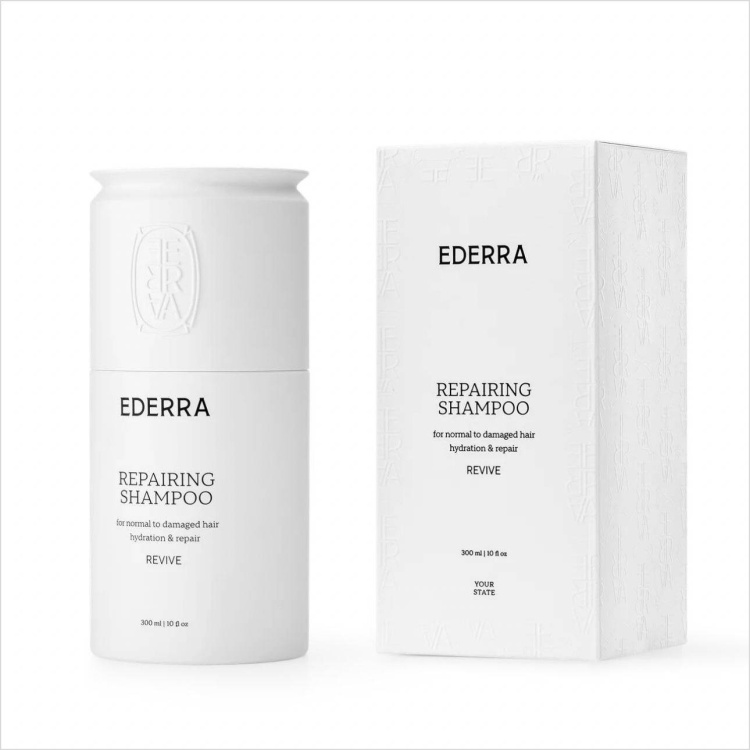 Восстанавливающий сульфатный шампунь EDERRA REPAIRING SHAMPOO REVIVE 300 ml 300 ml