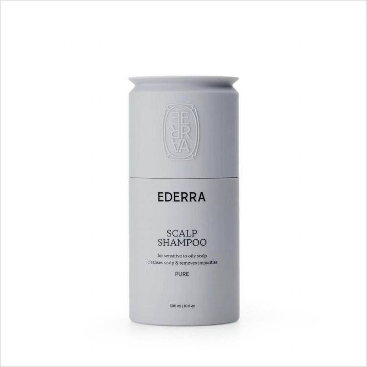 Шампунь для интенсивного очищения кожи головы EDERRA SCALP SHAMPOO PURE 300 ml