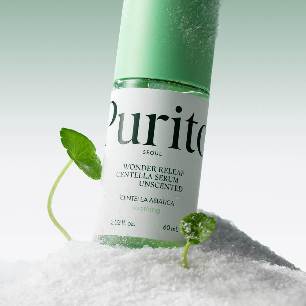 Безмасляная сыворотка для чувствительной кожи Purito Seoul Wonder Releaf Centella Serum Unscented