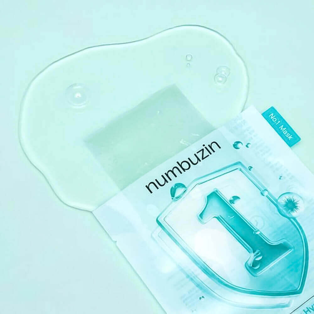 Тканевая маска против воспалений numbuzin No.1 Pantothenic B5 Hyaluronic Active Clear Mask