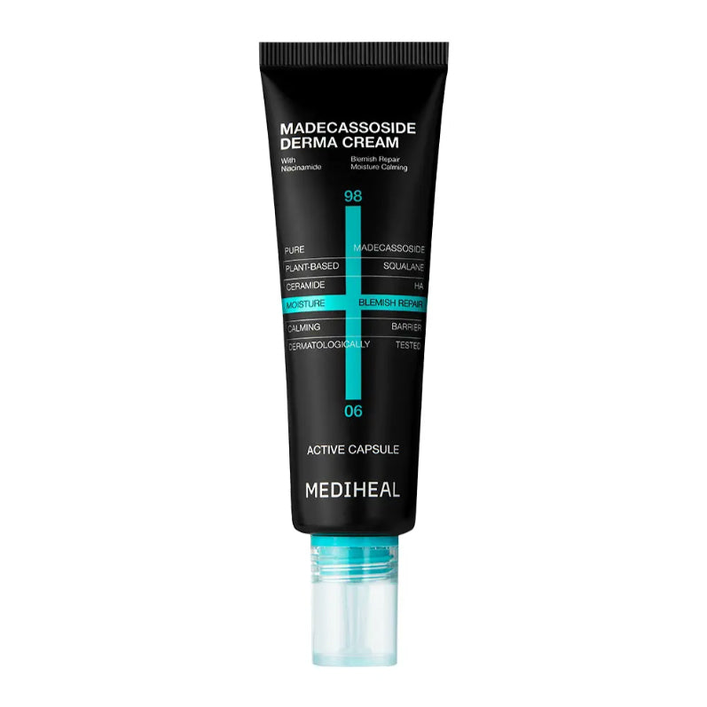 Успокаивающий крем для лица с мадекассосидом MEDIHEAL «Madecassoside Derma Cream»