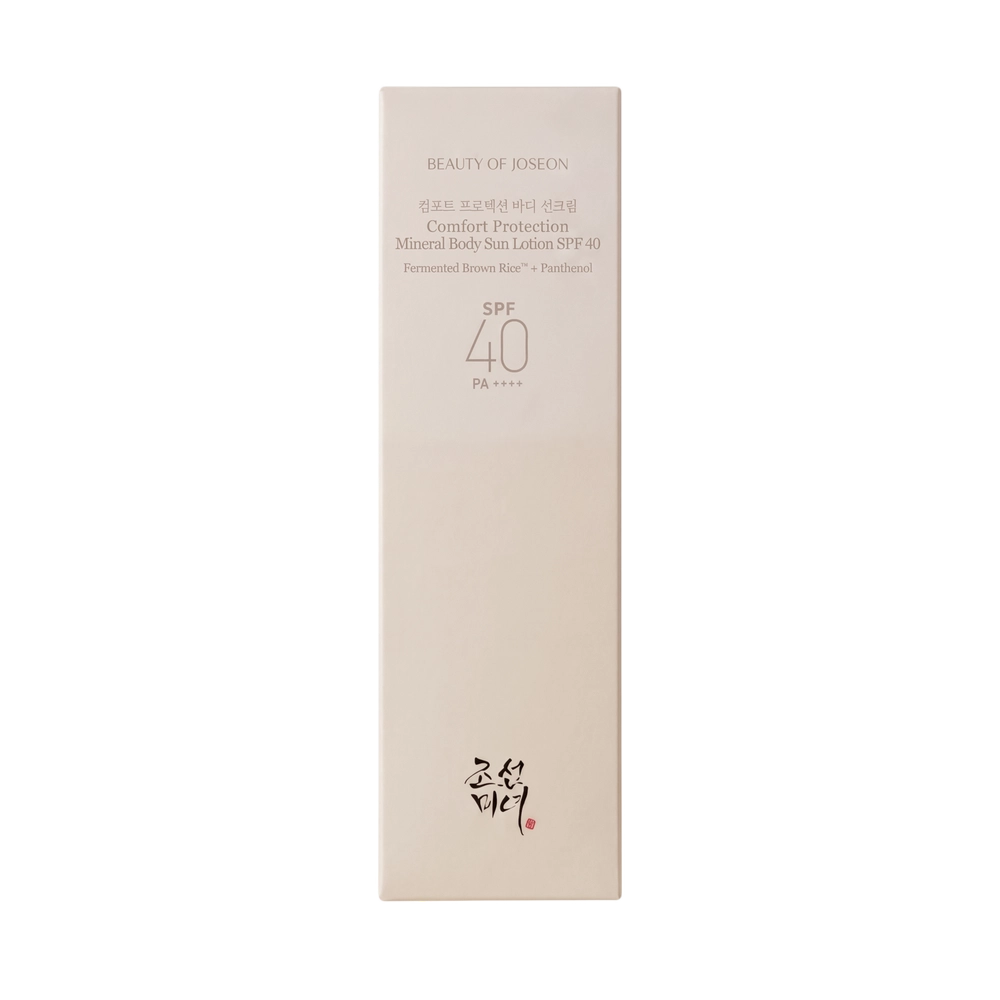 Солнцезащитный минеральный лосьон для тела BEAUTY OF JOSEON Comfort Protection Mineral Body Sun Lotion SPF 40+