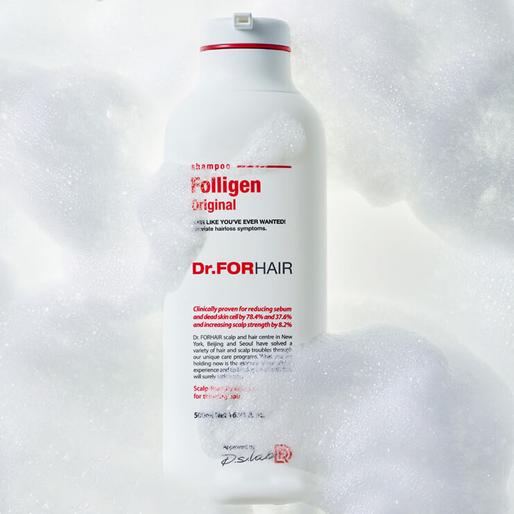 Шампунь с липосомами против выпадения волос Dr.Forhair Folligen Shampoo - 500 мл