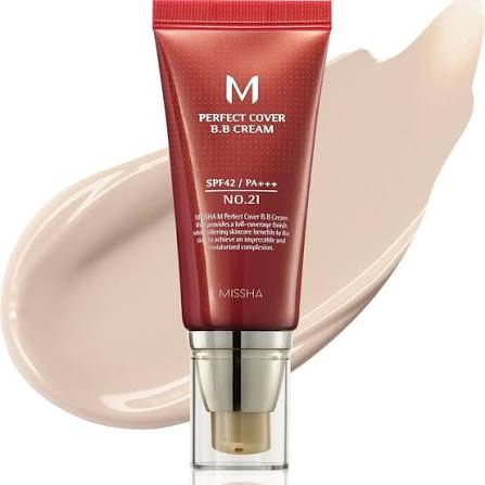 BB крем для лица spf 42+ MisshaPerfect Cover EX