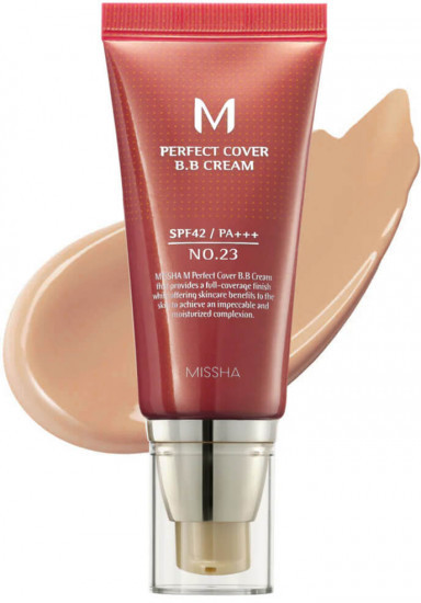 Missha BB крем для лица M Perfect Cover B.B Cream  оттенок 23