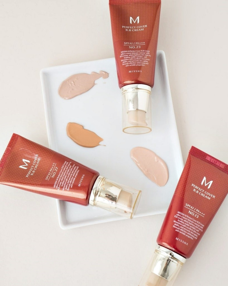 Missha BB крем для лица M Perfect Cover B.B Cream  оттенок 23