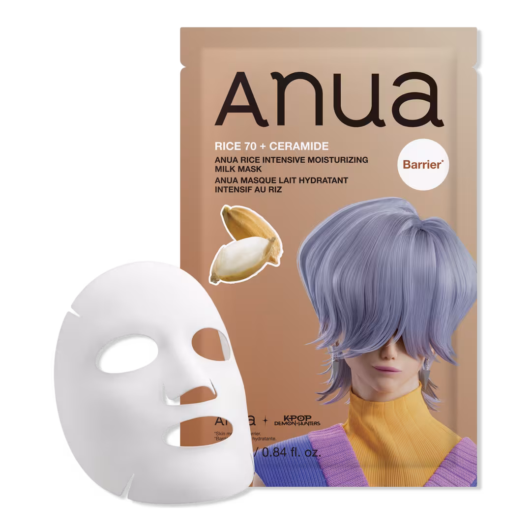 Лимитированная маска ANUA RICE 70+ CERAMIDE MASK KPOP