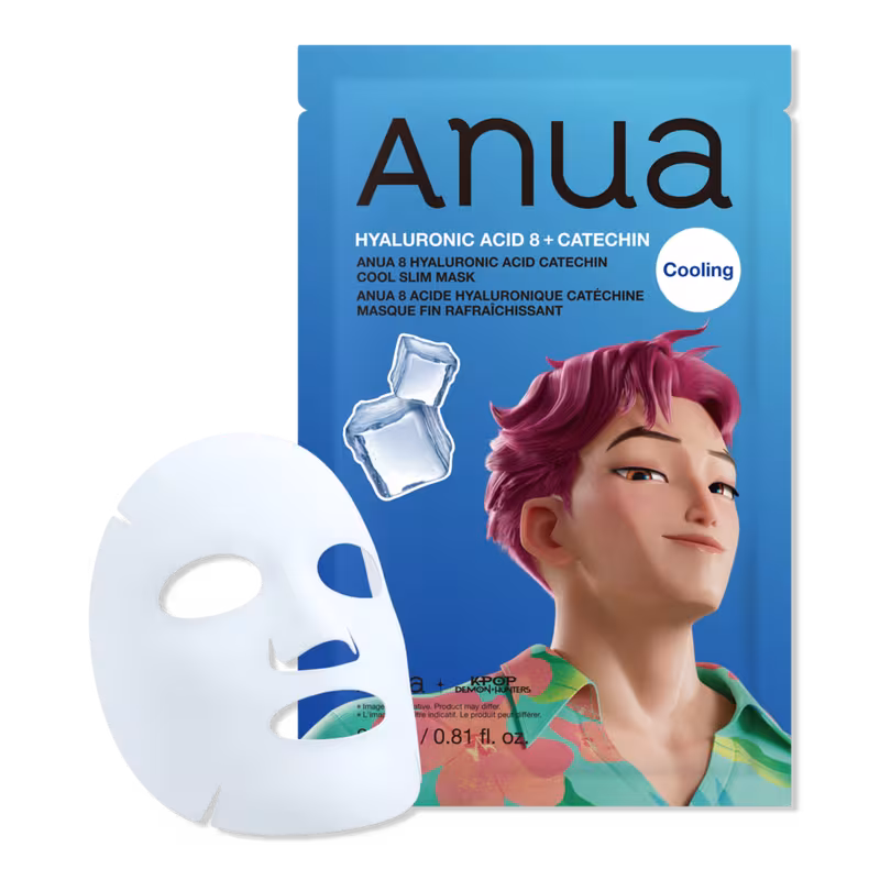 Лимитированная маска  ANUA HYALURONIC ACID 8+ CATECHIN KPOP