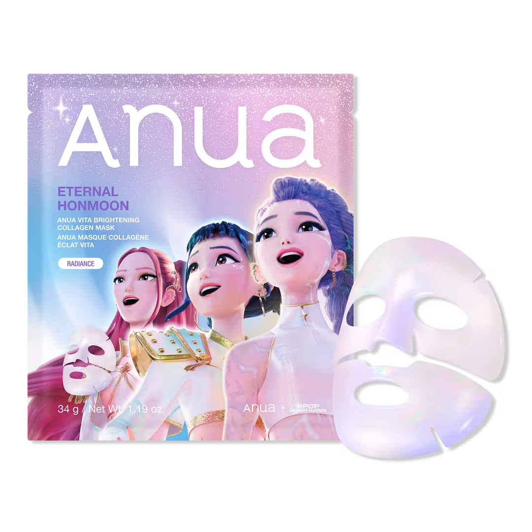 Лимитированная маска K-pop Demon Hunters Vita Brightening Collagen Mask