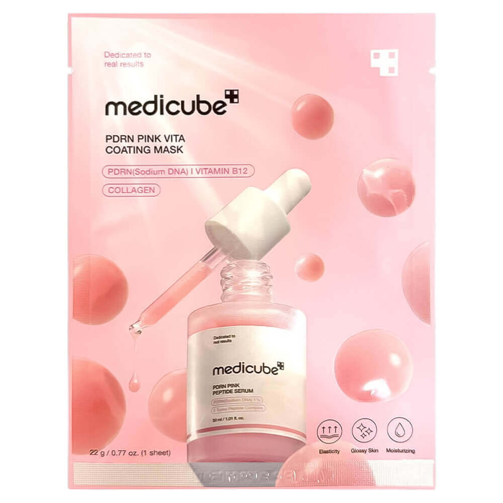 Тканевая маска Medicube PDRN Pink Vita Coating Mask