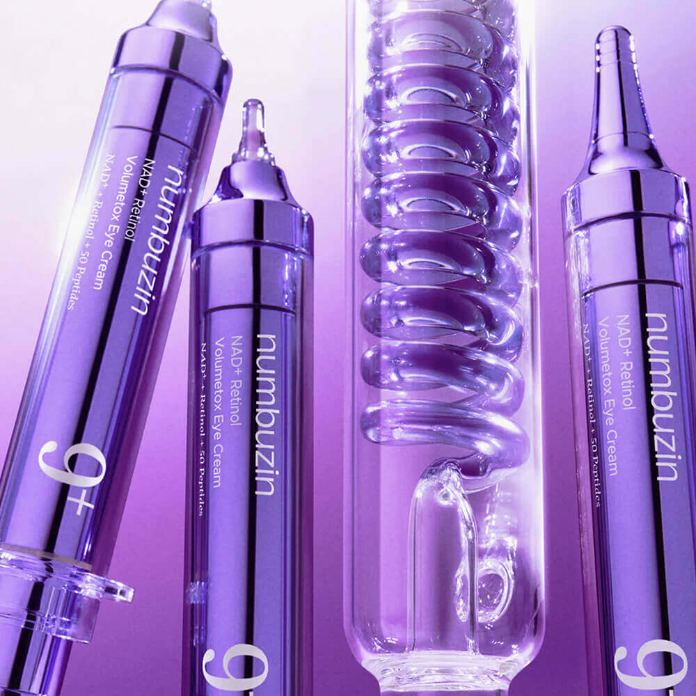 Крем для кожи вокруг глаз с пептидами numbuzin No.9 NAD+ Retinol Volumetox Eye Cream