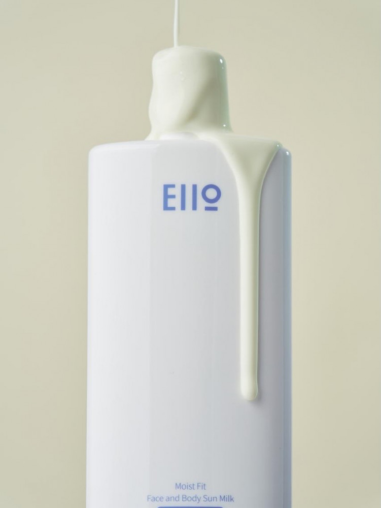 Увлажняющее солнцезащитное молочко для лица и тела EIIO Moist Fit Face and Body Sun Milk SPF50+ / 200ml