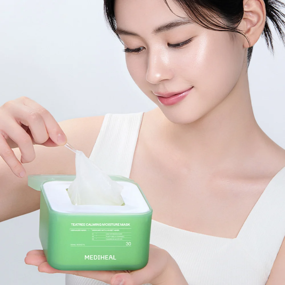 Успокаивающая тканевая маска MEDIHEAL TEATREE CALMING MOUSTURE 365 MASK