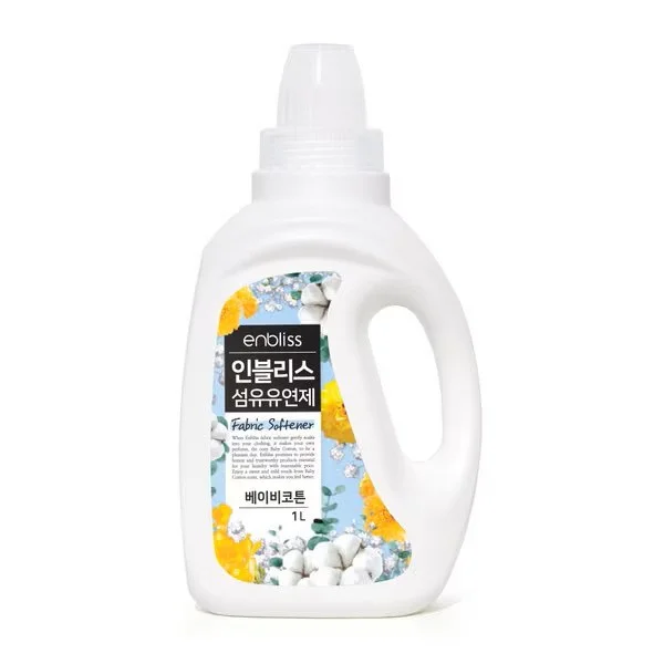 Кондиционер для белья Детский Хлопок Enbliss Fabric Softener Baby Cotton 1 л