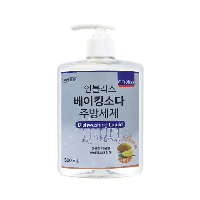 Средство для мытья посуды Лимон Enbliss dishwashing Liquid Lemon 500 мл 