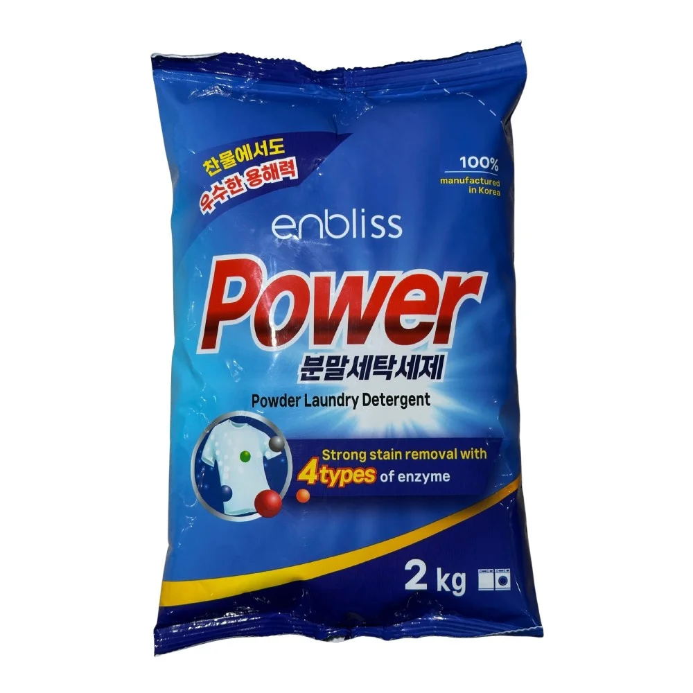 Универсальный стиральный порошок Enbliss Power Laundry Powder Detergent 2 кг 