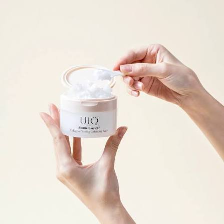 Гидрофильный бальзам для снятия макияжа с коллагеном UIQ Biome Barrier Collagen Cleansing Balm