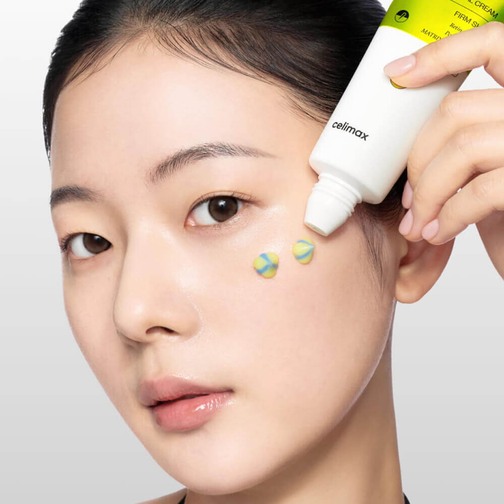 Двойной крем с ретиналем и пептидами Celimax The Vita-A Retinal Shot Tightening Dual Cream