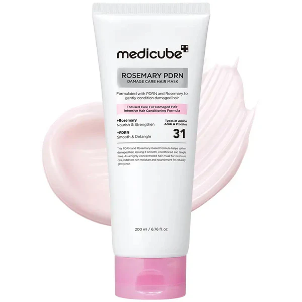 Маска для волос Medicube Rosemary PDRN Hair Treatment Mask for Damaged Hair – 200ml