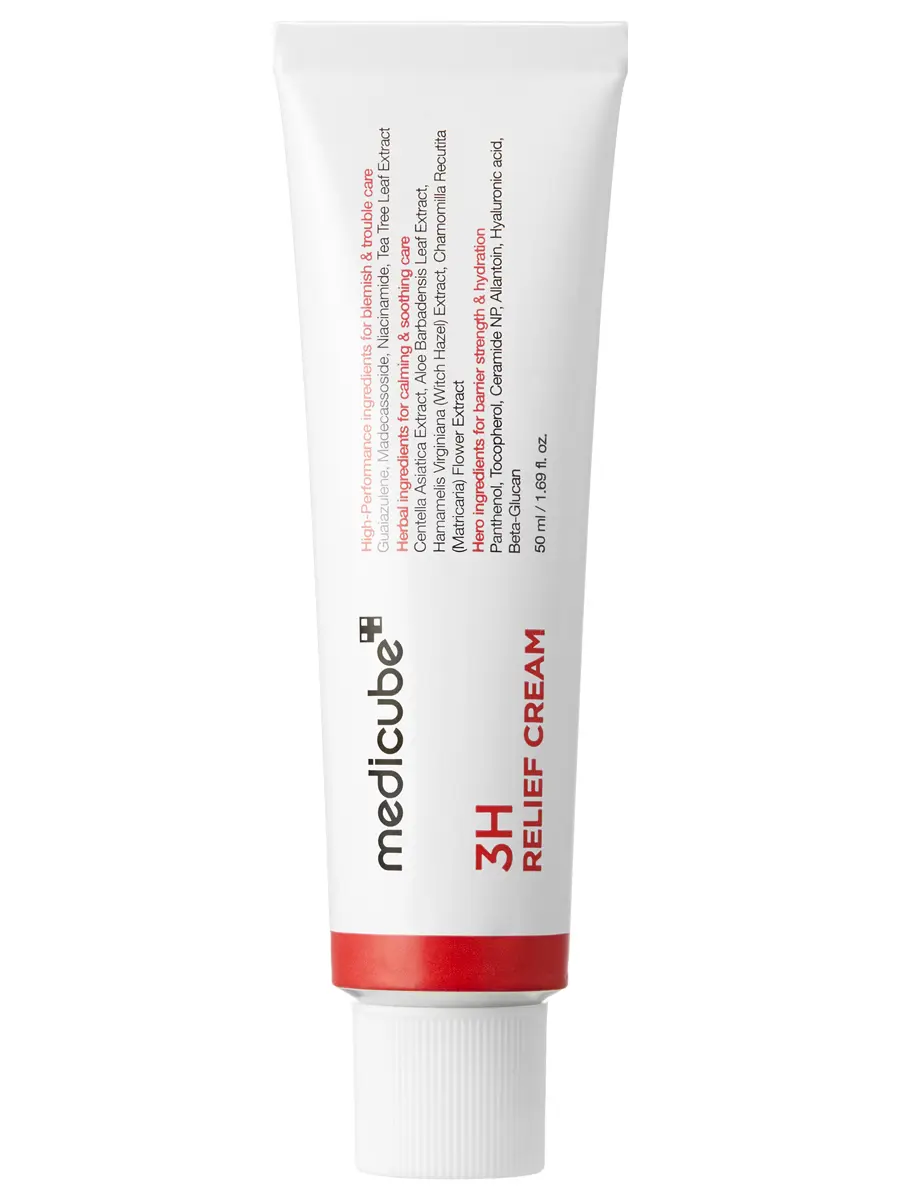 Успокаивающий крем для чувствительной и склонной к акне кожи Medicube 3H Relief Cream 50 мл