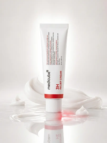  Успокаивающий крем для чувствительной и склонной к акне кожи Medicube 3H Relief Cream 50 мл