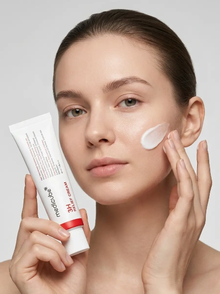  Успокаивающий крем для чувствительной и склонной к акне кожи Medicube 3H Relief Cream 50 мл
