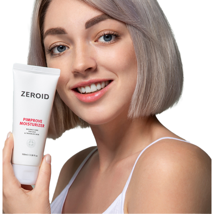 Увлажняющий крем для жирной и комбинированной кожи ZEROID PIMPROVE MOISTURIZER 100ml
