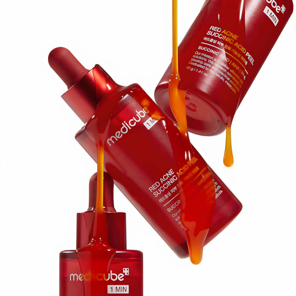 Пилинг для проблемной кожи с янтарной кислотой medicube Red Acne Succinic Acid Peel