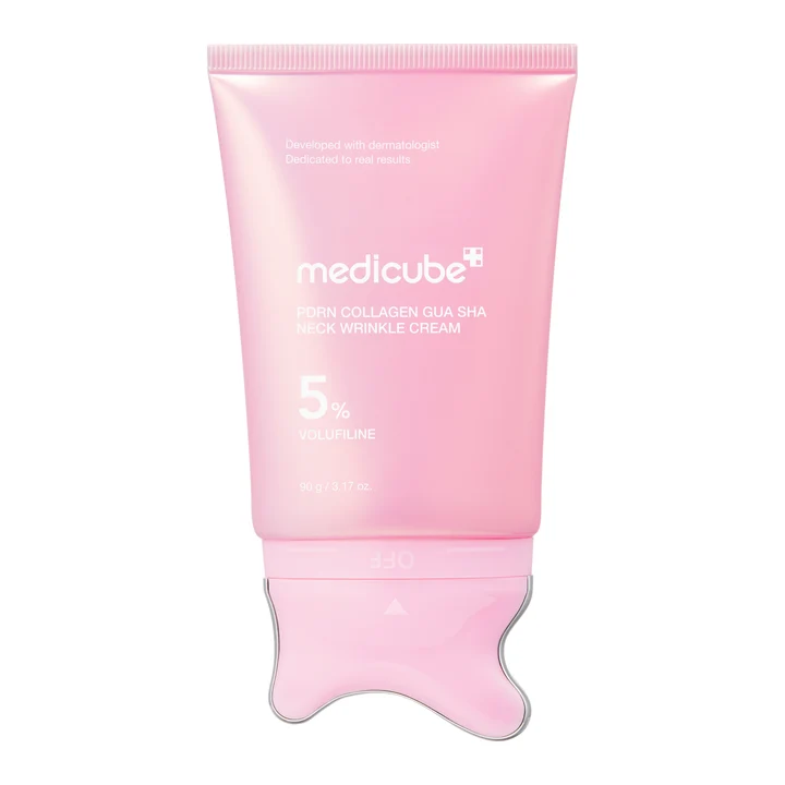 Крем от морщин на шее MEDICUBE PDRN COLLAGEN GUA SHA NECK WRINKLE CREAM