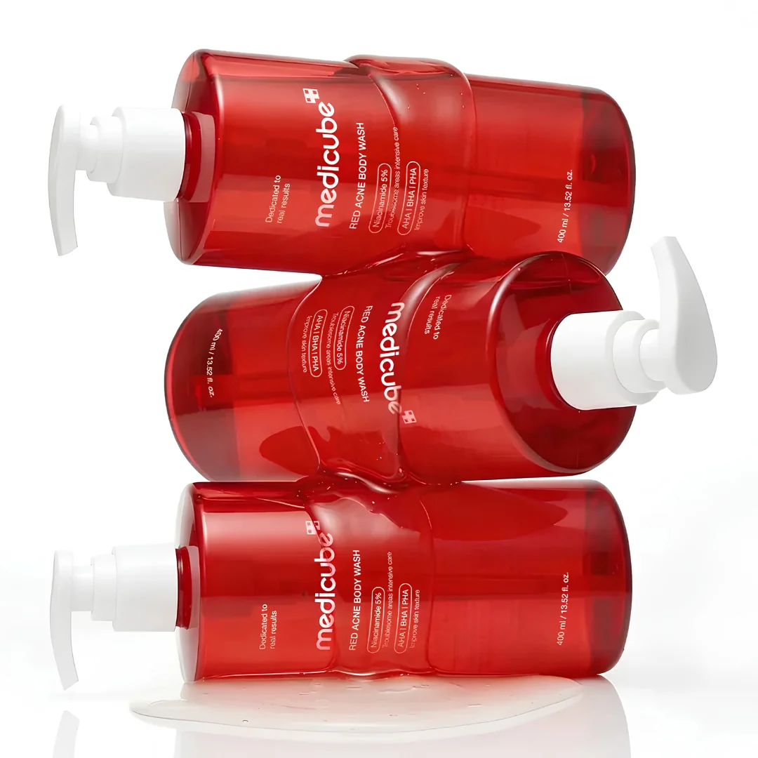 Противовоспалительный гель для душа medicube Red Acne Body Wash 3.0